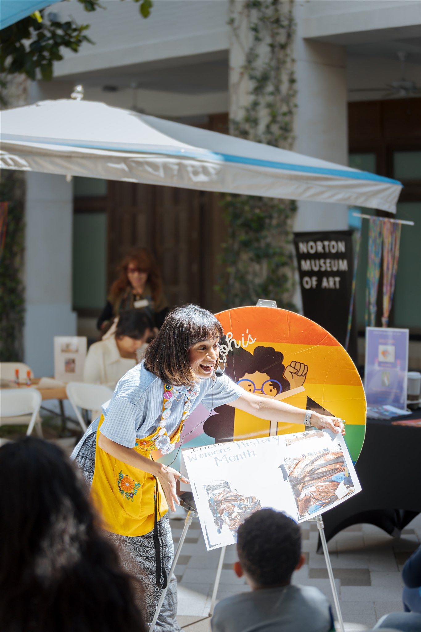 Rohi's Readery hosts a story time with The Norton Museum
