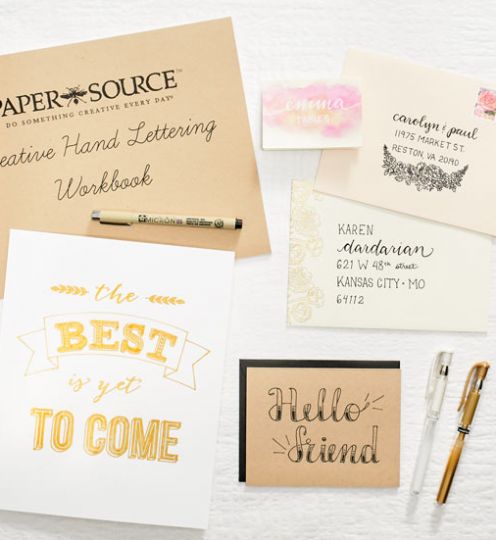 PaperSource Hand Lettering