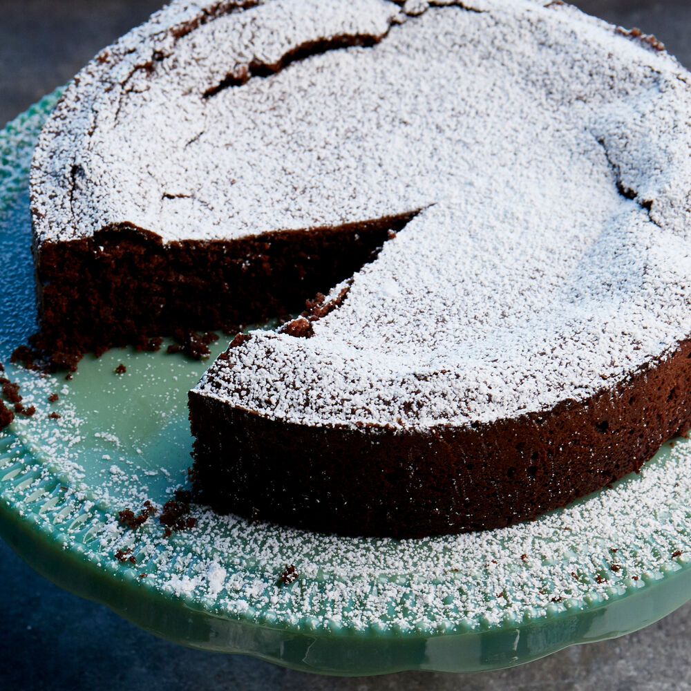 A flourless Almond Chocolate Cake