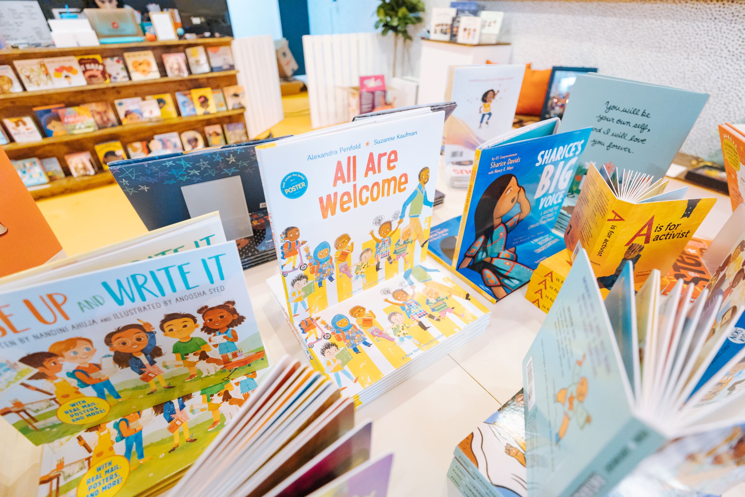 Table of childrens books