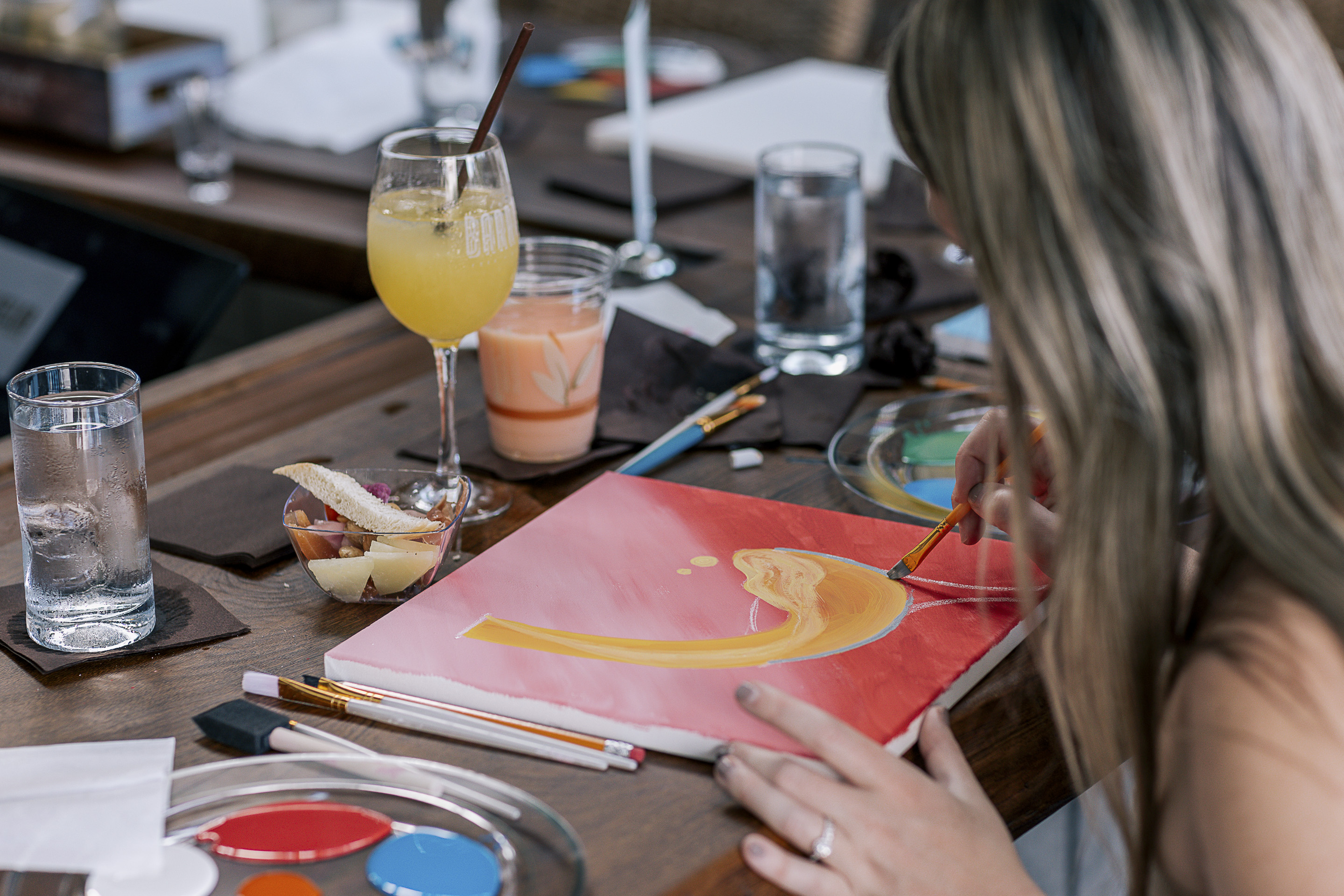 Paint & Sip class