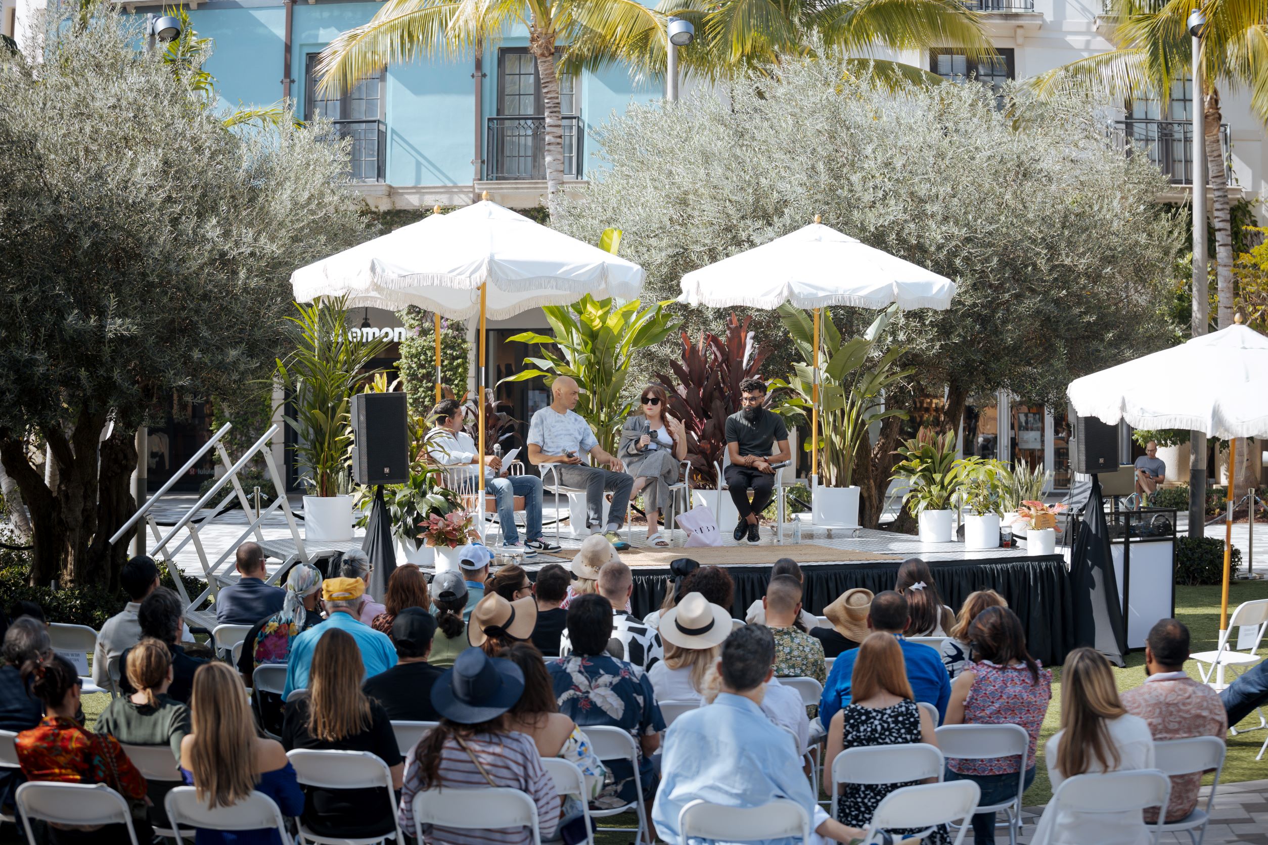 Image of panel and audience
