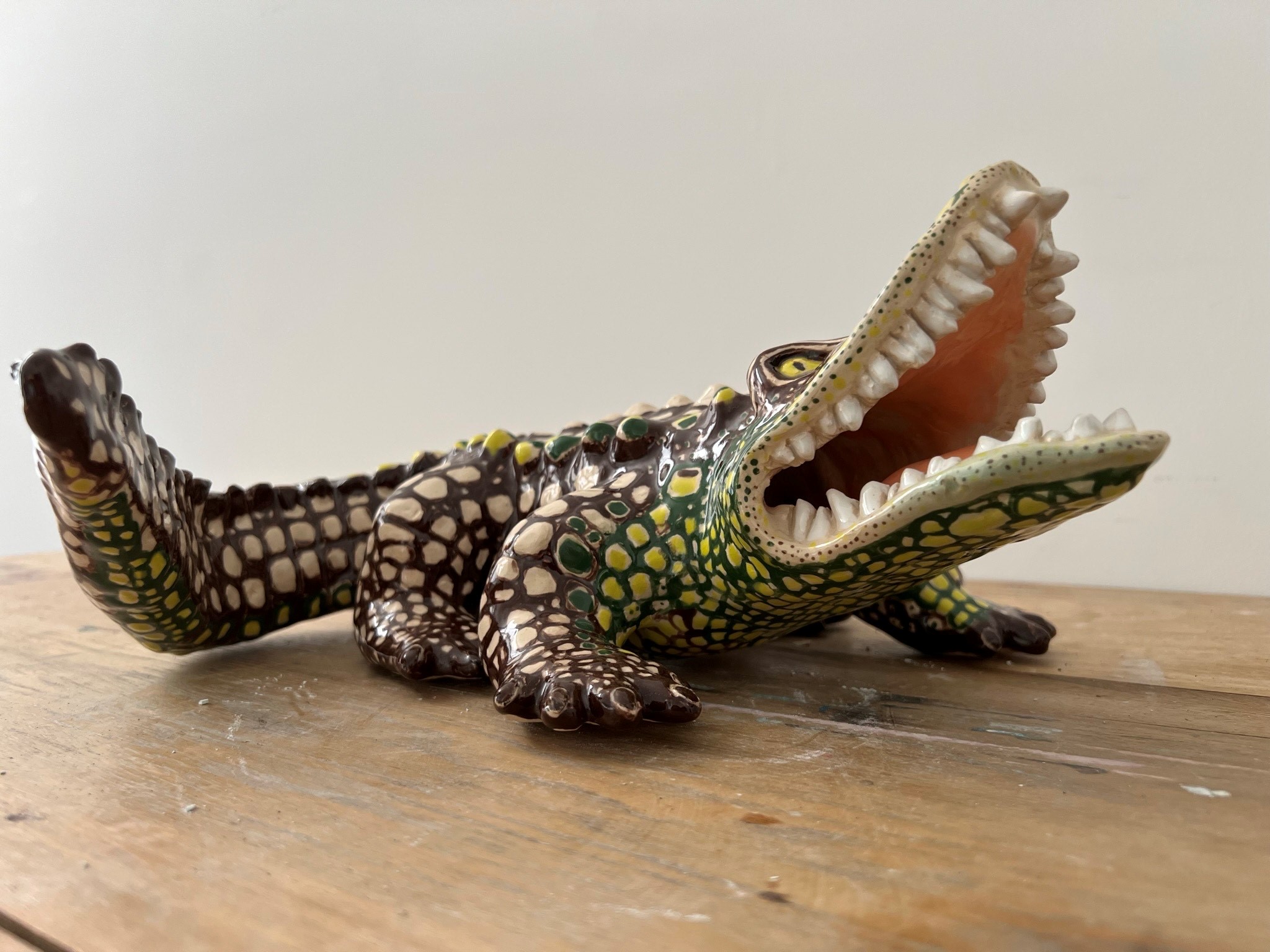 Ceramic Alligator