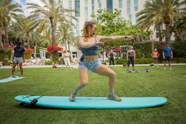 Surfer's Shred Workout at Hilton West Palm Beach