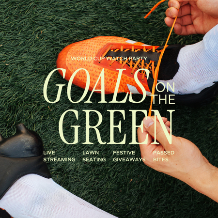 Goals on the green