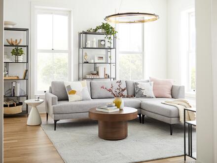 West Elm - interior living room