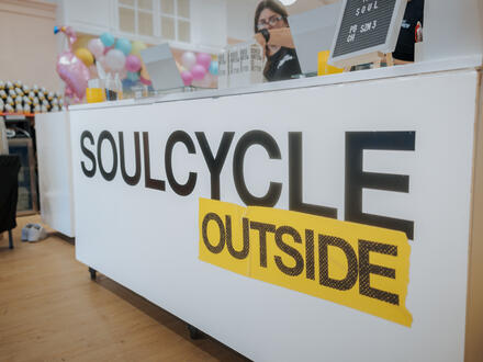 Soul Cycle pop-up