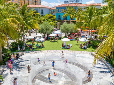 Drone aerial of CityPlace