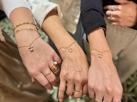 Bling Blvd Permanent Jewelry Pop Up at Anthropologie CityPlace