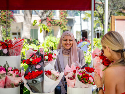 Eataly Floral Cart