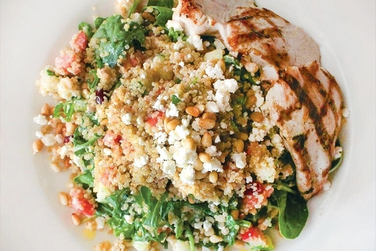 Quinoa Salad with chicken