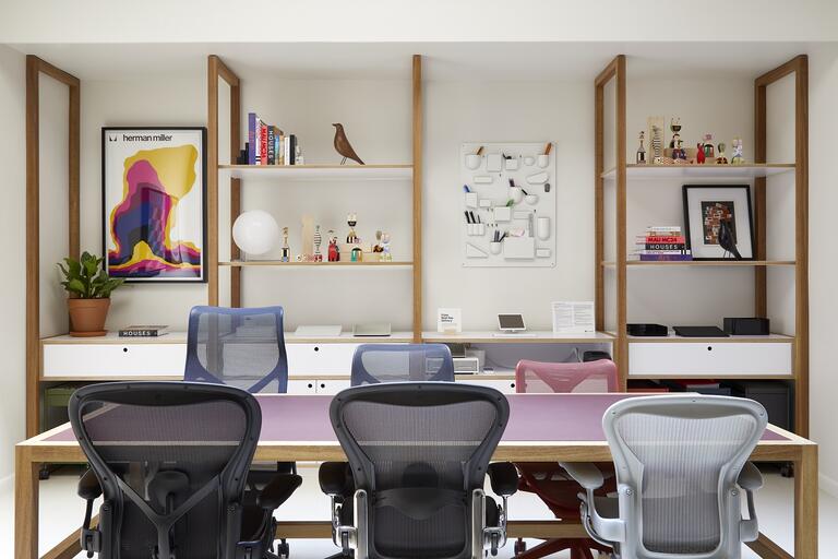 Herman Miller Furniture Store interior 