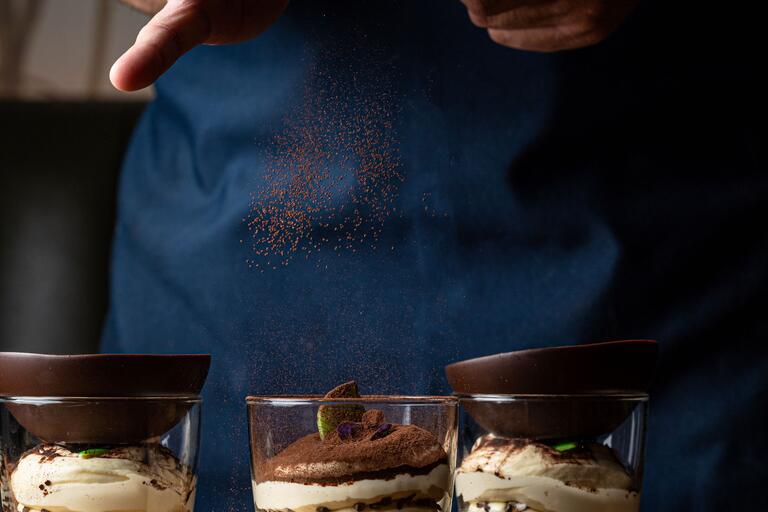 Tiramisu made by Chef Rodrigo