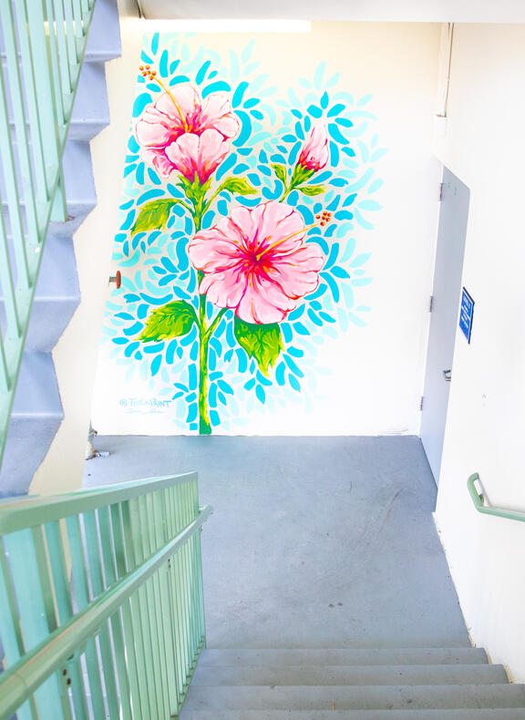 Growing Good mural by Sarah LaPierre