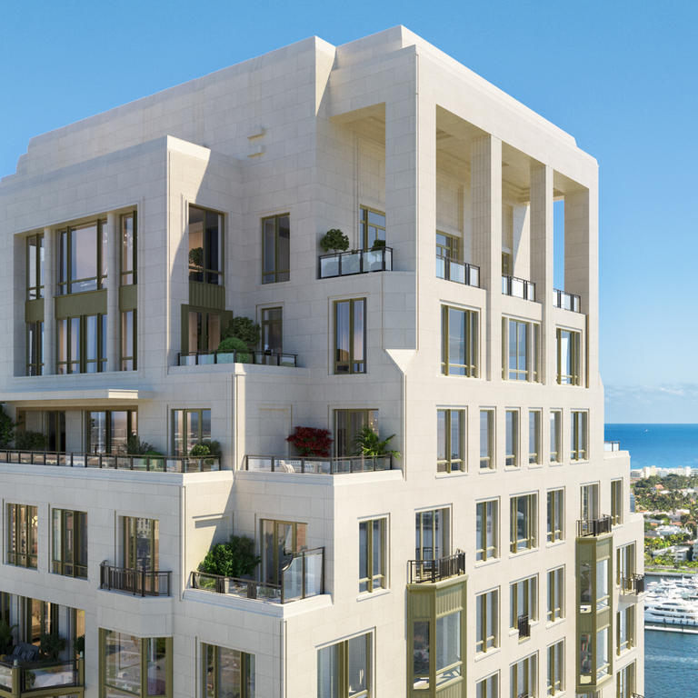 South Flagler House crown exterior rendering
