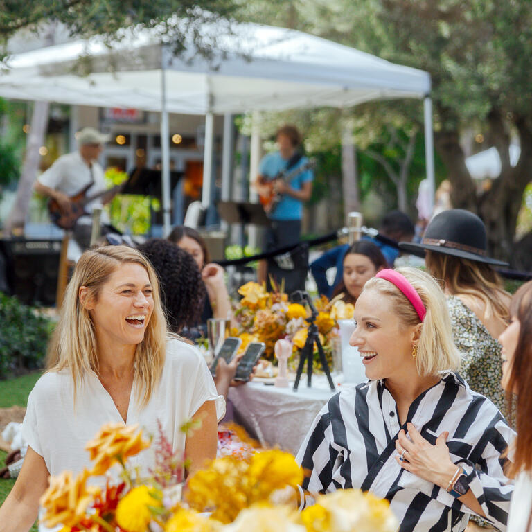 CityPlace Brunch on the Lawn with Flower Arrangement