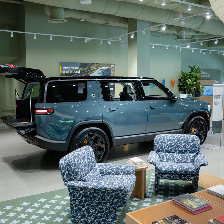 Rivian interior