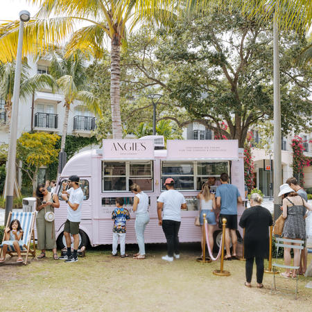 Angie's pop-up truck