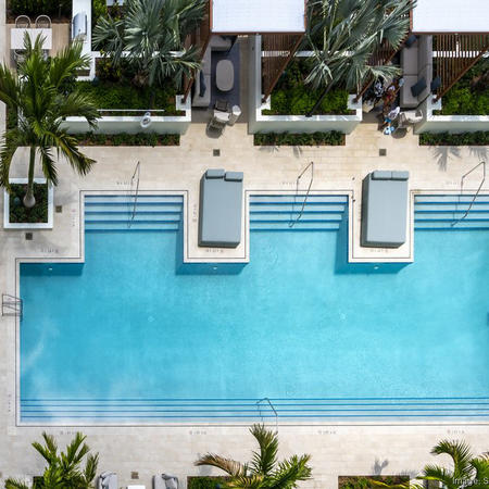 The Laurel pool aerial