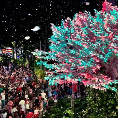 Nightly Snowfall at CityPlace