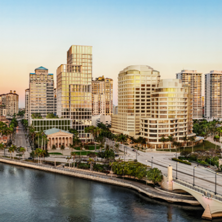 West Palm Beach Skyline_Stephen Ross Bets Big on WPB