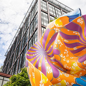 Wind Sculpture Material SG II at 360 Rosemary